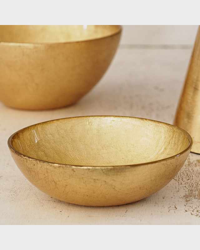 Moon Glass Shallow Dipping Bowl